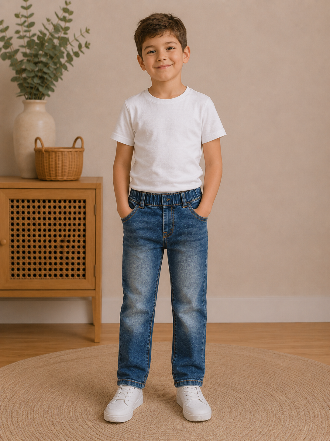 John Baner unisex farmernadrág - 128 - Image 3