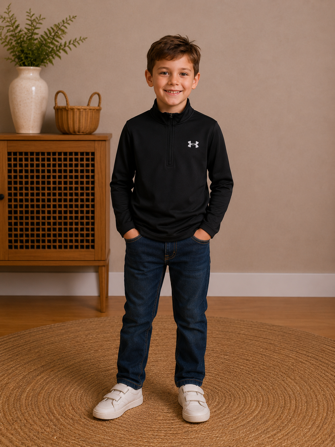 Under Armour kisfiú sportfelső - 116 - Image 3