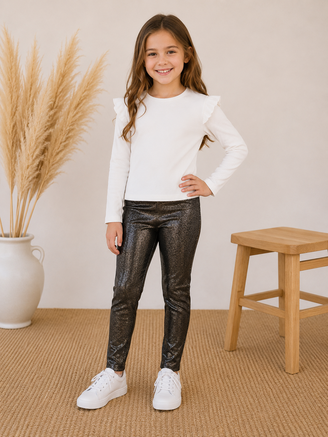 H&M kislány leggings- 128 - Image 2