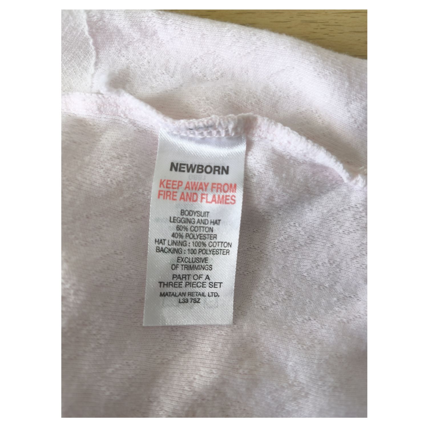 Matalan újszülött body sapkával - 50-56 - Image 2