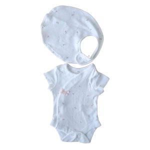 M&S kislány body előkével - 56