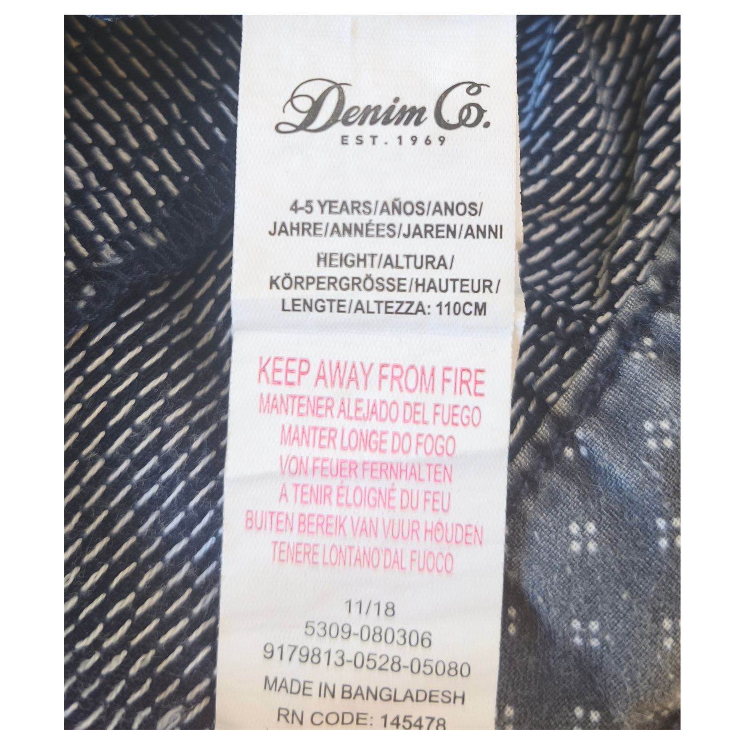 Denim Co. kisfiú rövidnadrág - 110 - Image 3