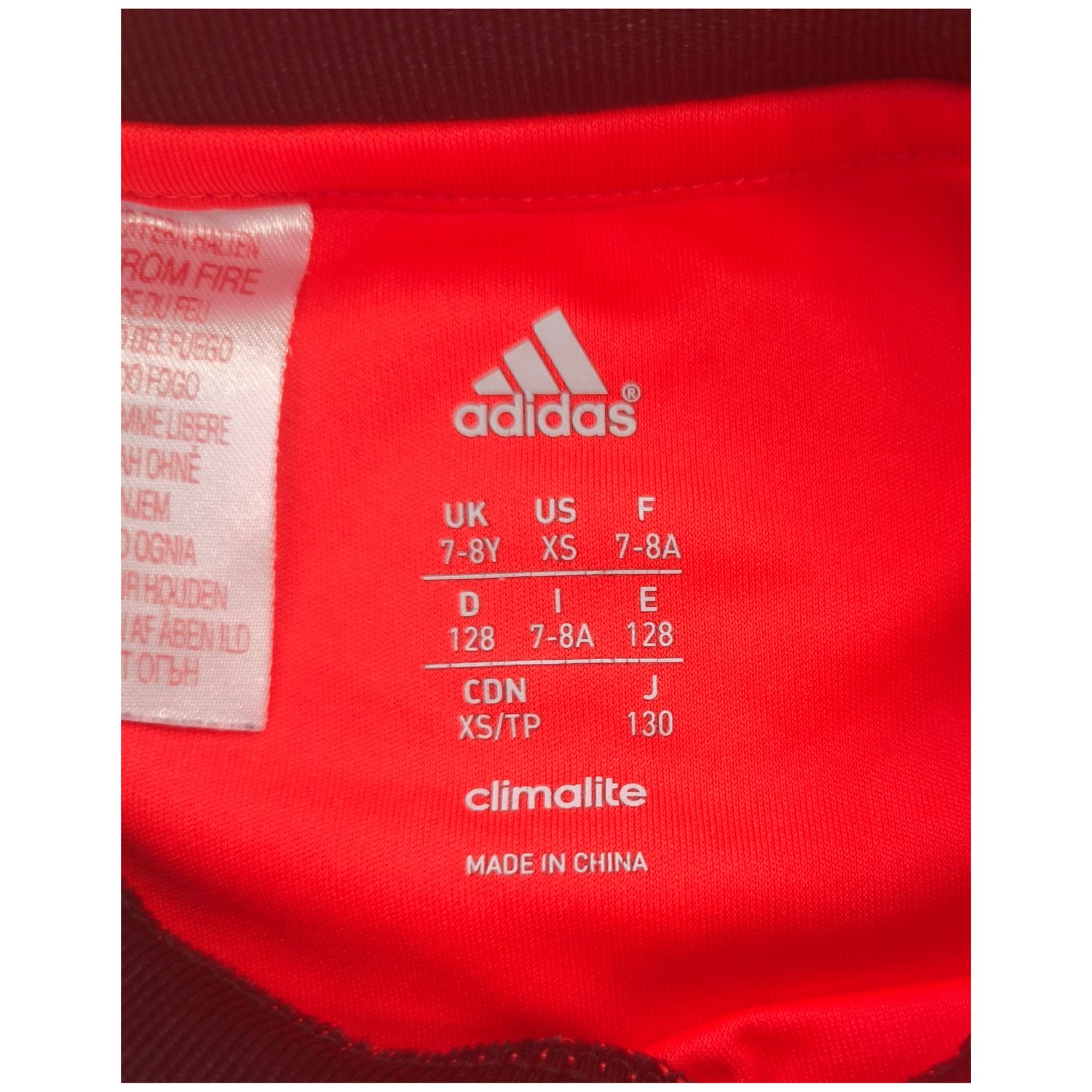 Adidas rövid ujjú felső - 128 - Image 2