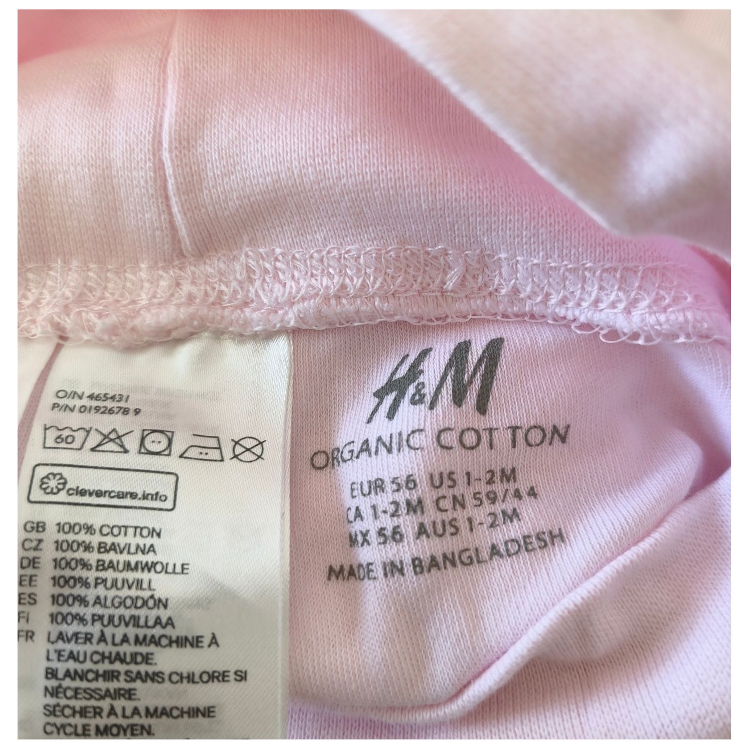H&M kislány baba nadrág - 56 - Image 2