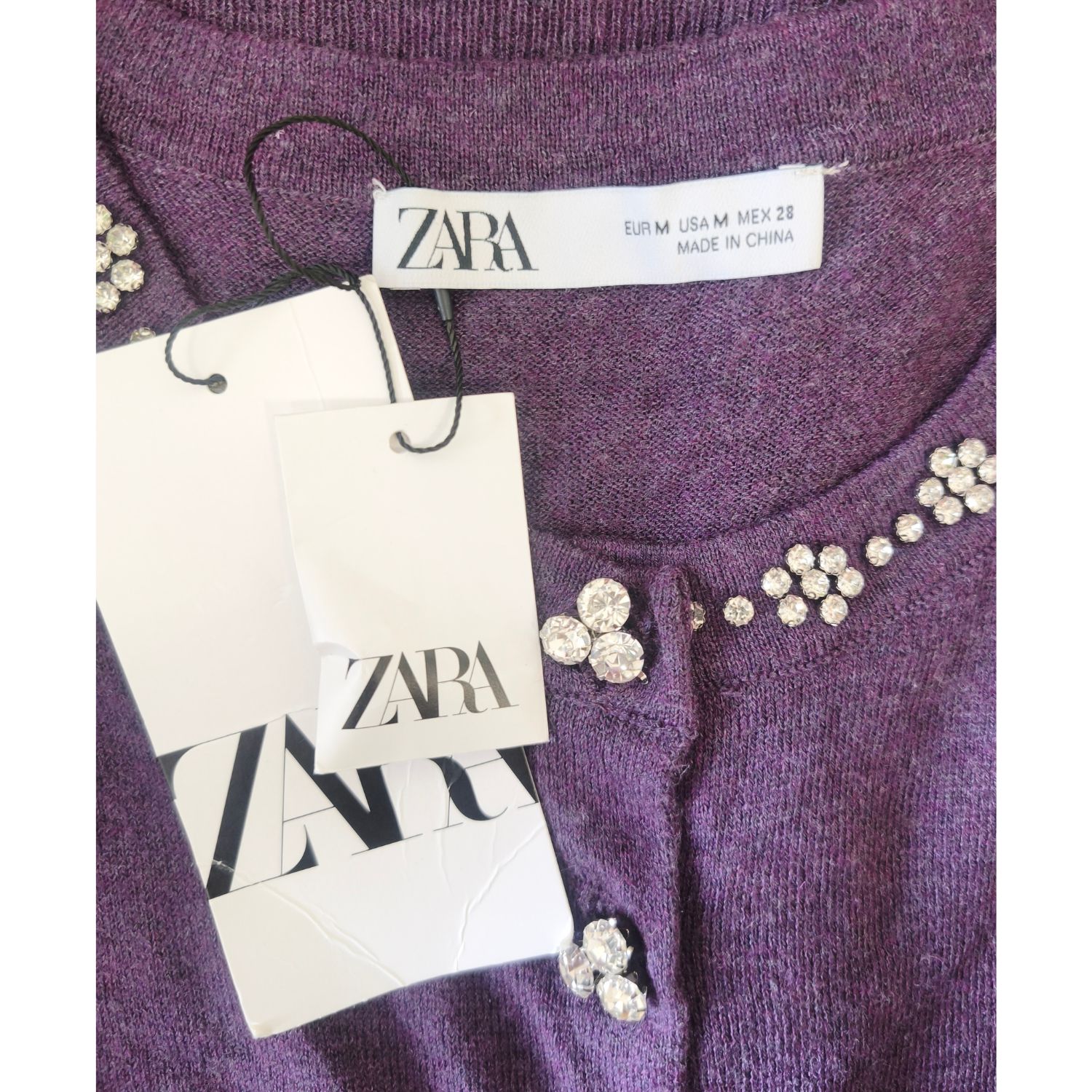 Zara női kardigán - 38 - Image 4
