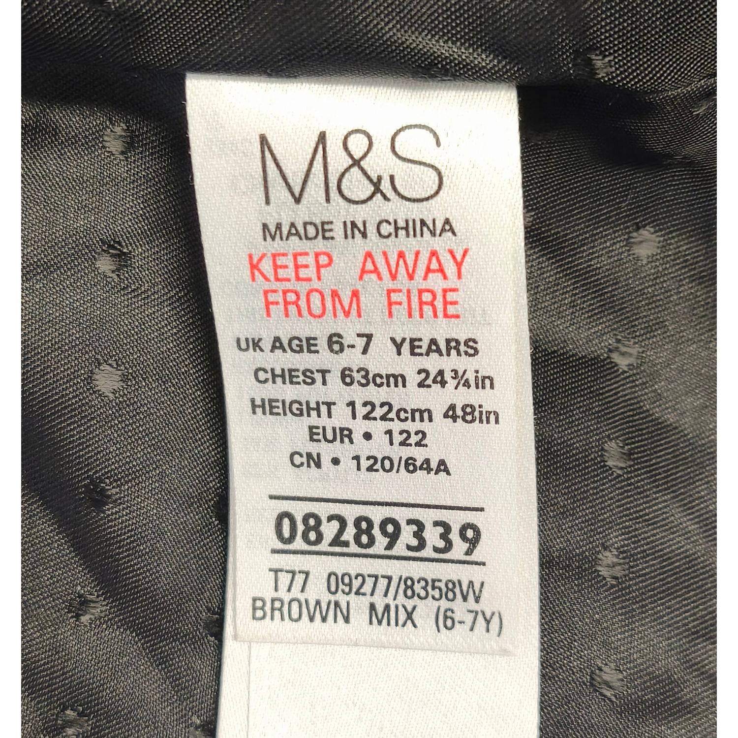 M&S kislány kabát - 122 - Image 4